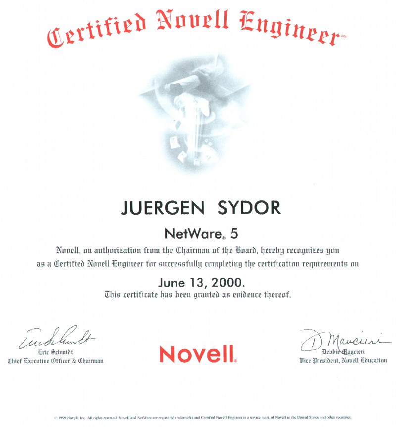 CNE J&uuml;rgen Sydor